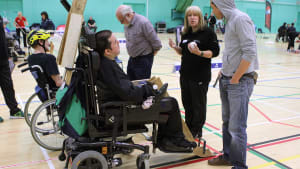 Refereeing boccia players with a range of impairments (Online Learning)