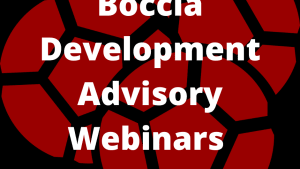 Boccia Development Advisory Webinars 2021